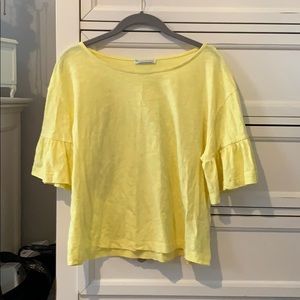 Zara ruffle top